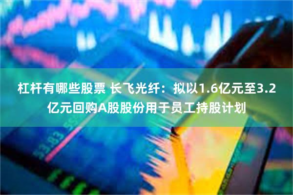 杠杆有哪些股票 长飞光纤：拟以1.6亿元至3.2亿元回购A股股份用于员工持股计划