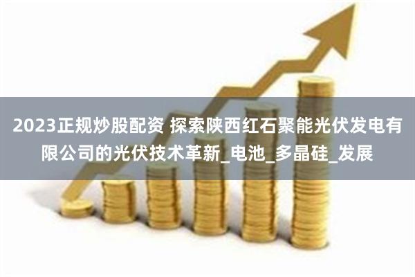 2023正规炒股配资 探索陕西红石聚能光伏发电有限公司的光伏技术革新_电池_多晶硅_发展